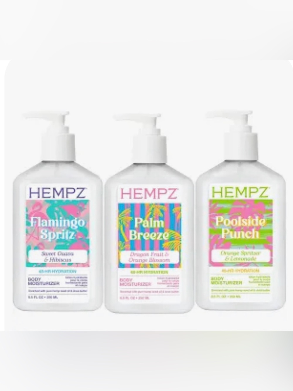 New Hempz Palm Spring Trio